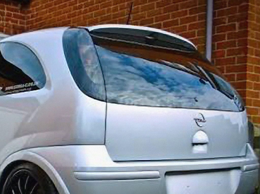 Opel Corsa C 2005 Boot Spoiler Custom Body Kits