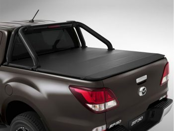 Mazda BT50 Facelift 2017 - 2020+ Double Cab Clip On Tonneau Cover (for Rollbar)