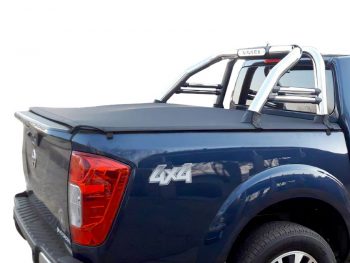 Nissan Navara 2006 - 2016+ Double Cab Clip On Covers (For Rollbars)