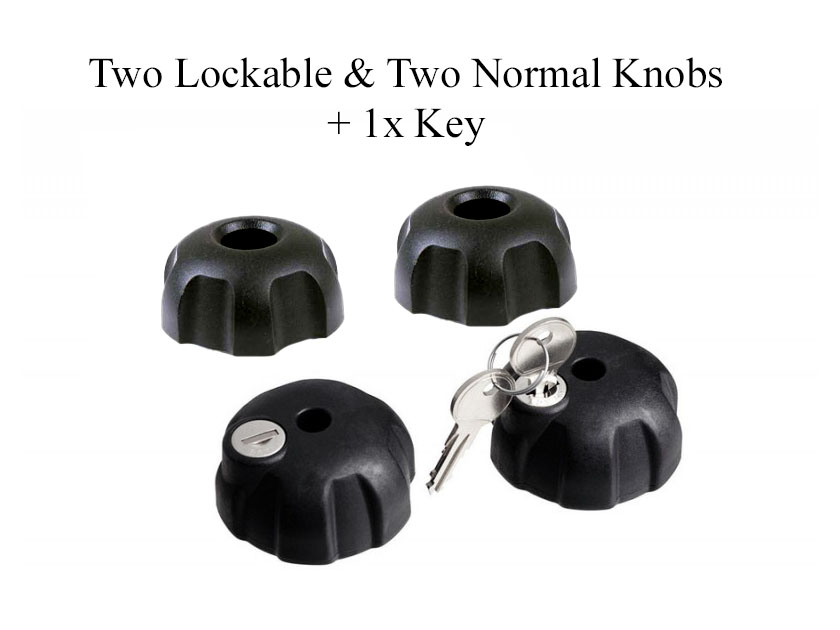 Thule lockable best sale knob