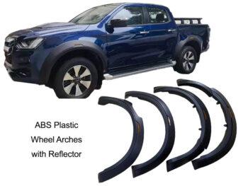 Isuzu Fender Flares with Reflectors