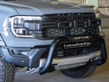 Ford Ranger Raptor 2019-2022 Nudge Bar 409 Stainless Steel PC Black ...